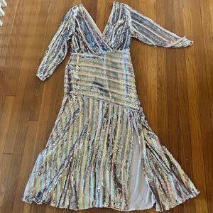 Rixo Sequin dress